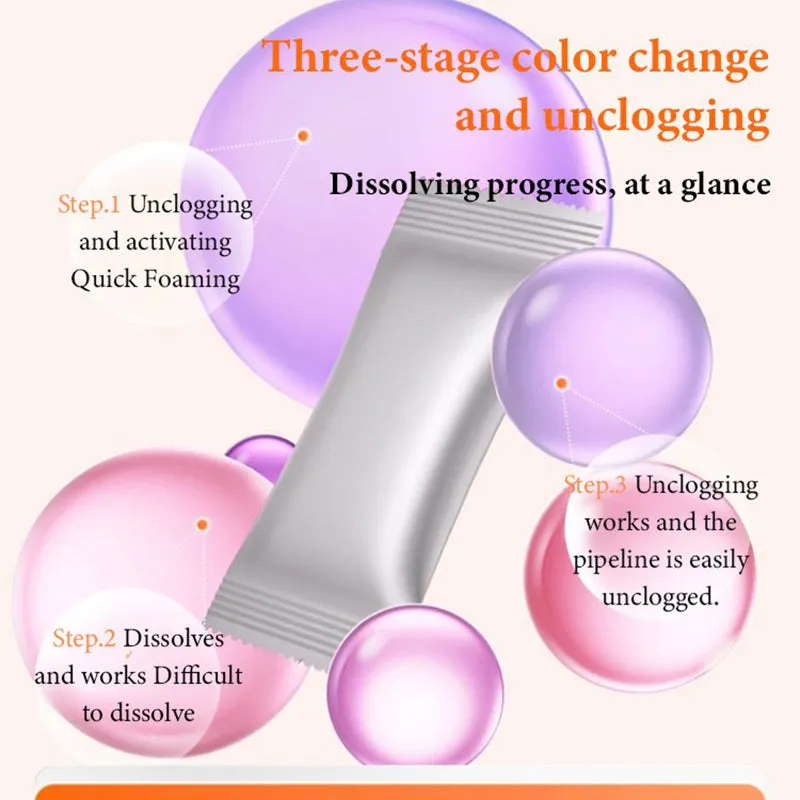 LIMITED SALE - Buy 2 Get 1 Free!!Multi-Use Powerful Anti-Clog Drain Cleaner Powder