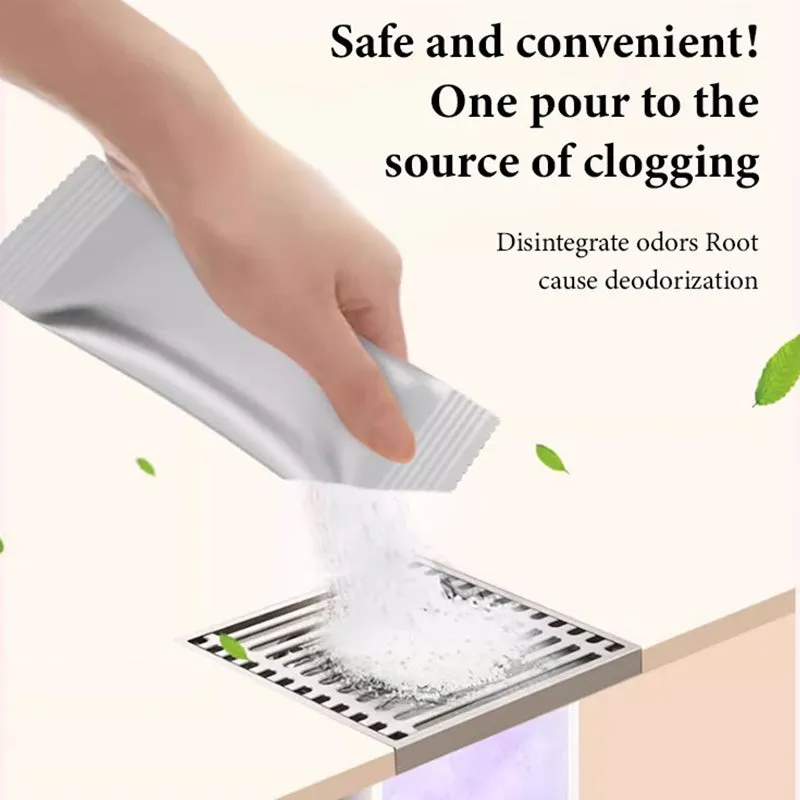 LIMITED SALE - Buy 2 Get 1 Free!!Multi-Use Powerful Anti-Clog Drain Cleaner Powder