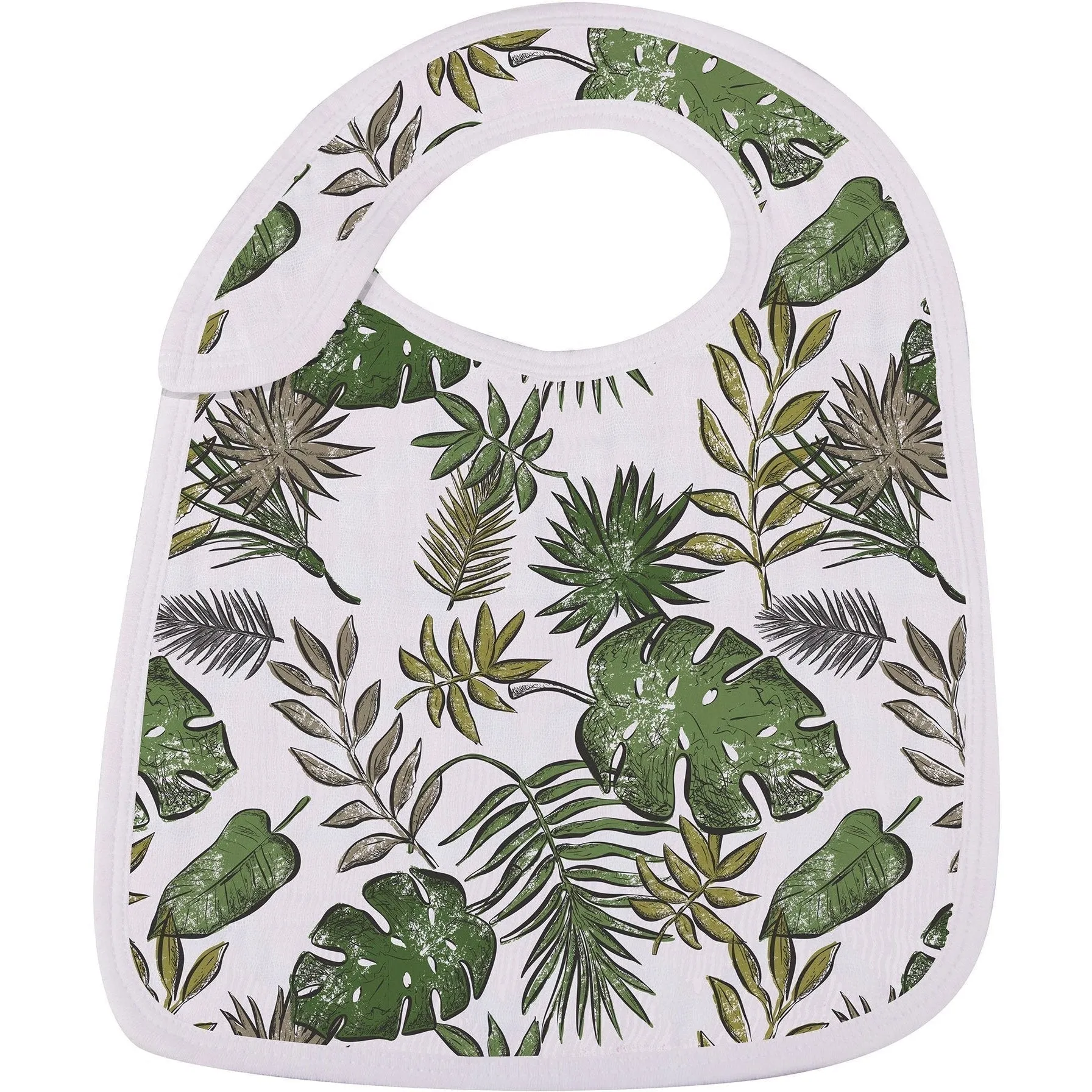 Newcastle Classics Dino Days Cotton Muslin Snap Bibs 3-Pack