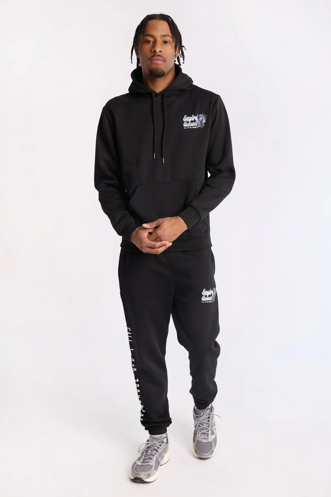 Zoo York Mens Empire Cleaners Hoodie