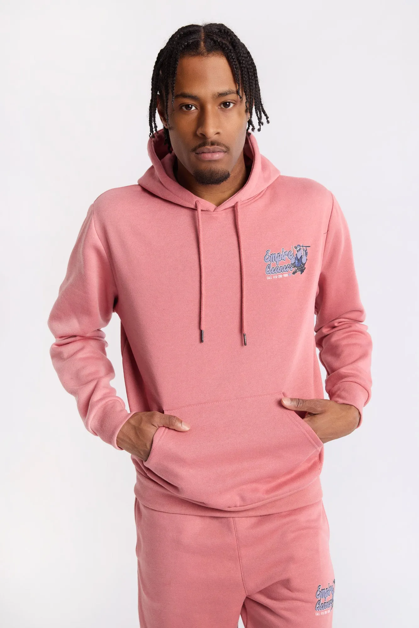 Zoo York Mens Empire Cleaners Hoodie